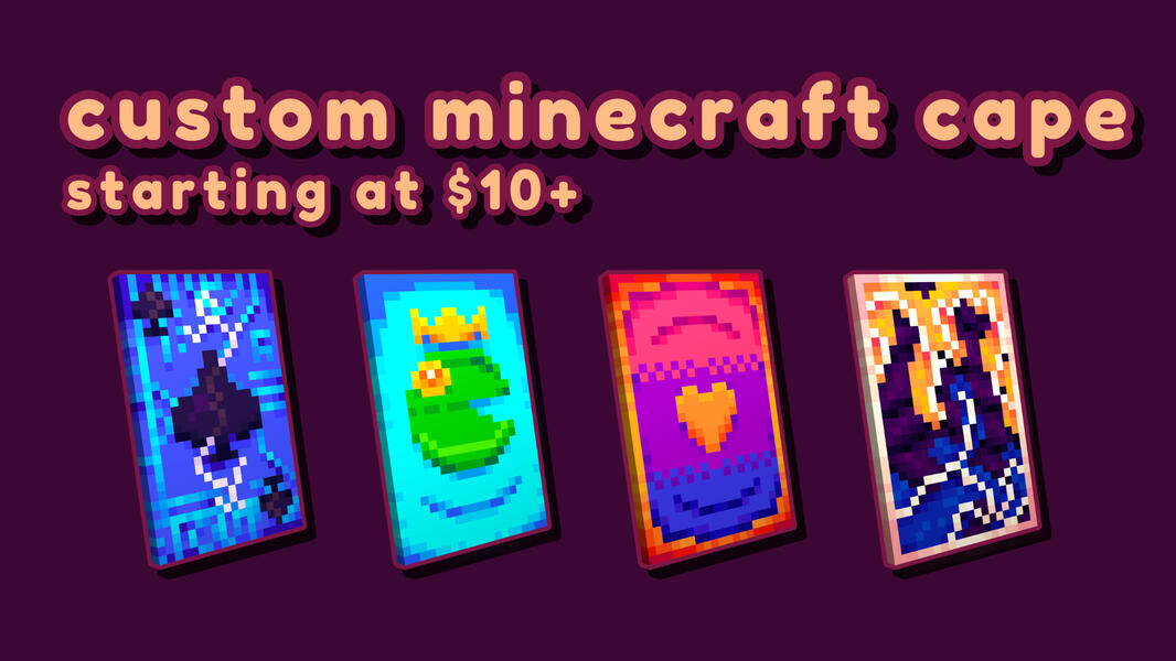 custom minecraft capes